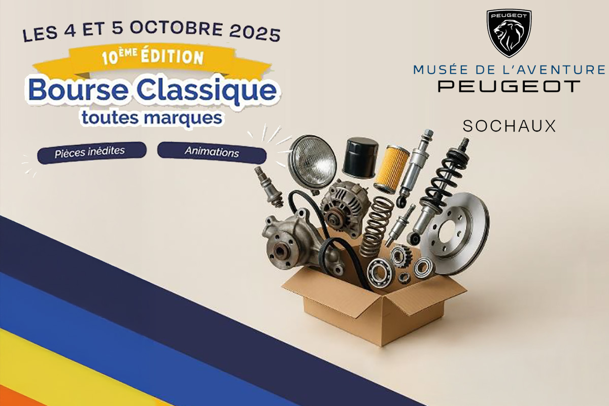 La Bourse Classique du Musée de l’Aventure Peugeot approche !