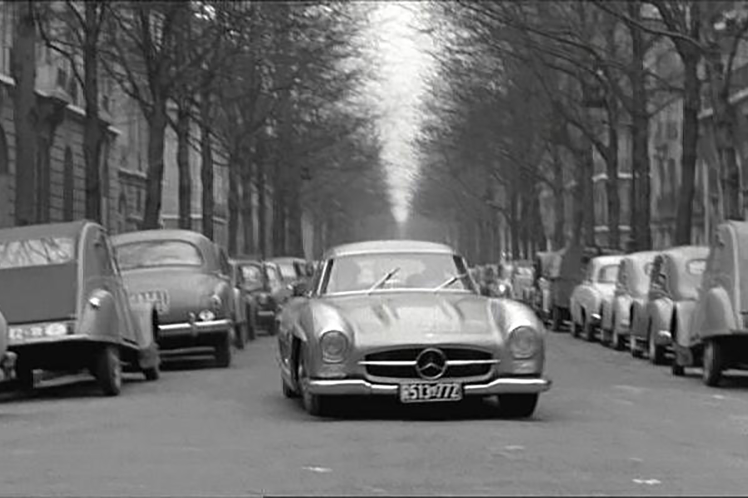 Casting d’Anciennes : la Mercedes 300 SL dans Ascenseur pour l’échafaud (1958)