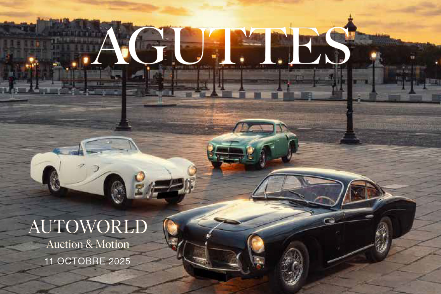 Vente Autoworld 2025 d’Aguttes : nombreuses beautés au catalogue