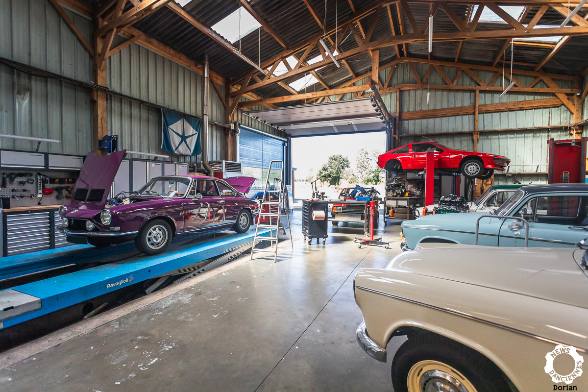 Visite du Garage Clément, spécialiste des Simca et Talbot, pas seulement de leurs pièces