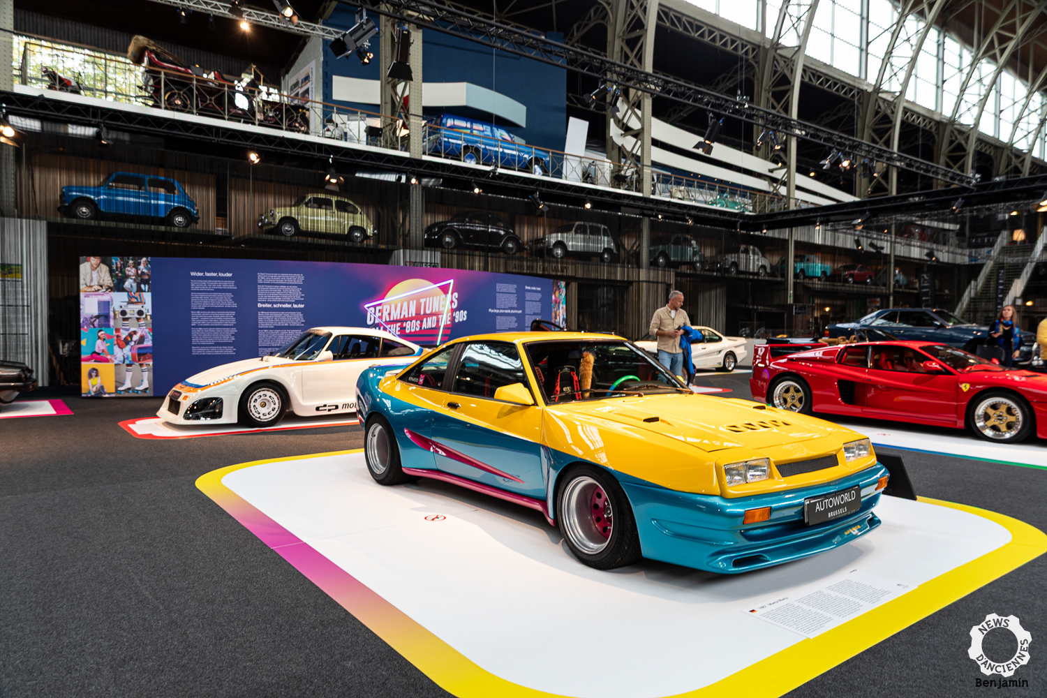 German Tuners, ailes larges et ailerons s’invitent au Musée Autoworld