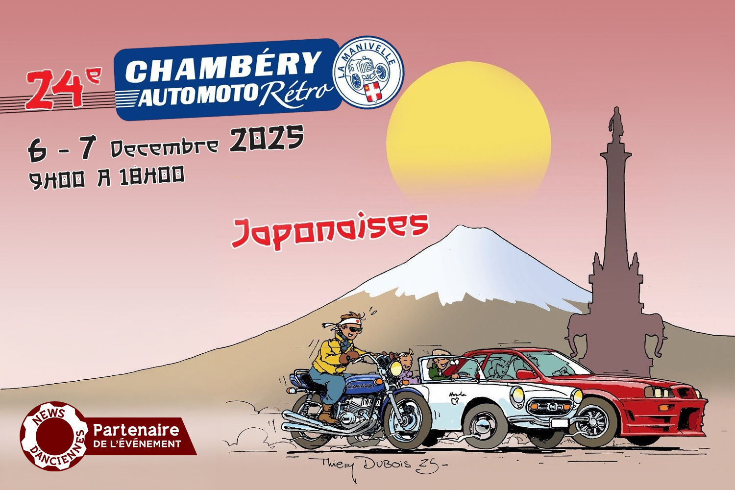 Chambéry Auto Moto Rétro 2025 : les japonaises à l’honneur