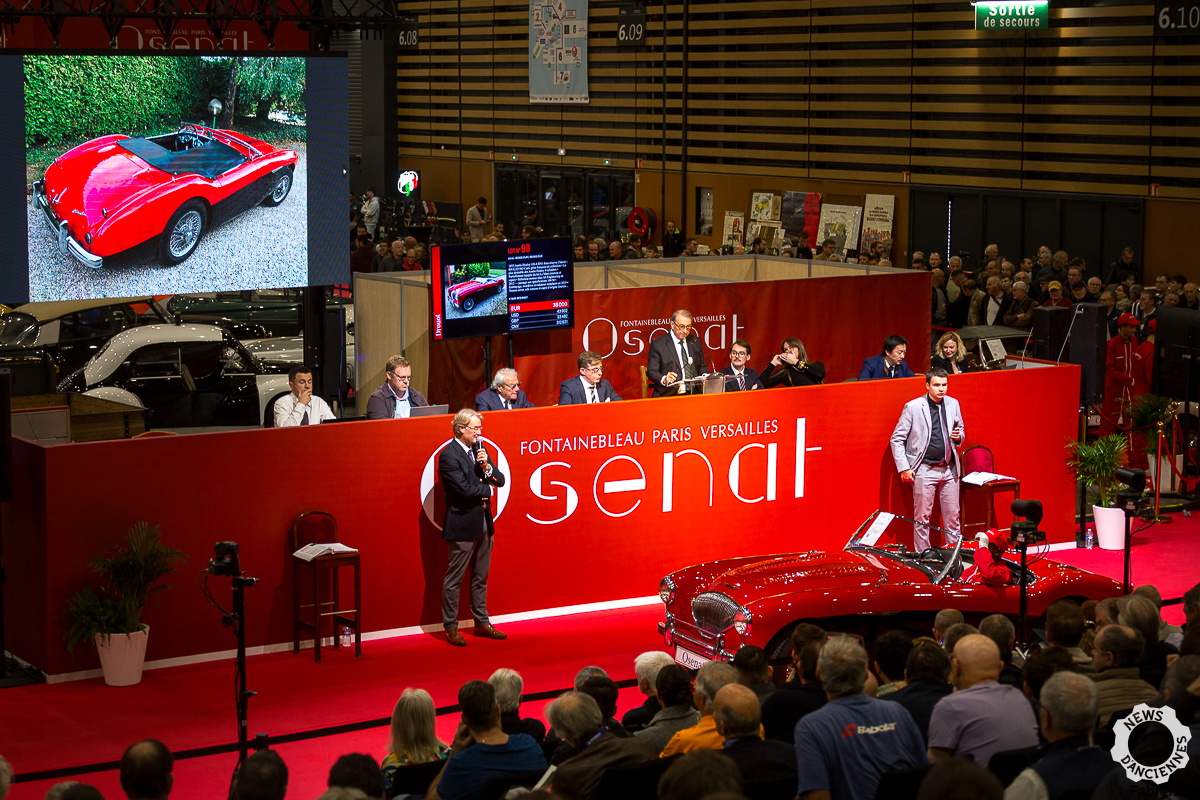 Ventes Osenat à Epoqu’Auto 2025 : les résultats des voitures anciennes et youngtimers
