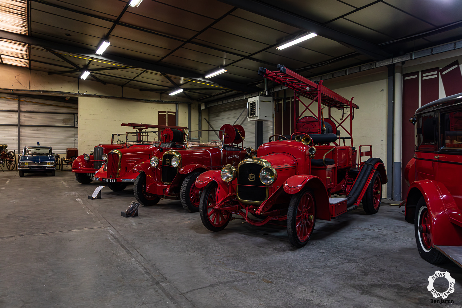 Musée des Pompiers de Lyon : aperçu des réserves de l’énorme collection