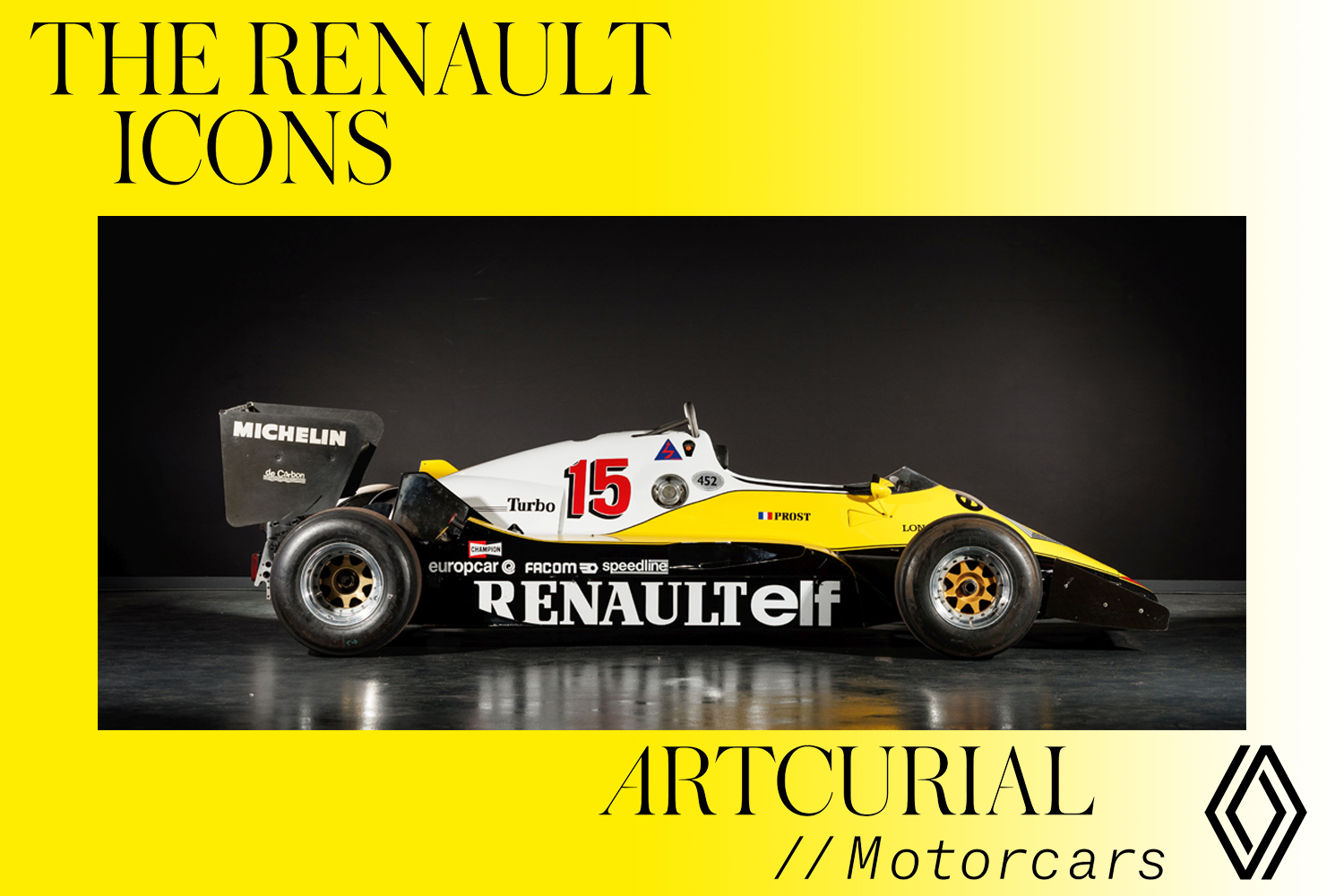 The Renault Icons, F1 et légendes sous le marteau d’Artcurial