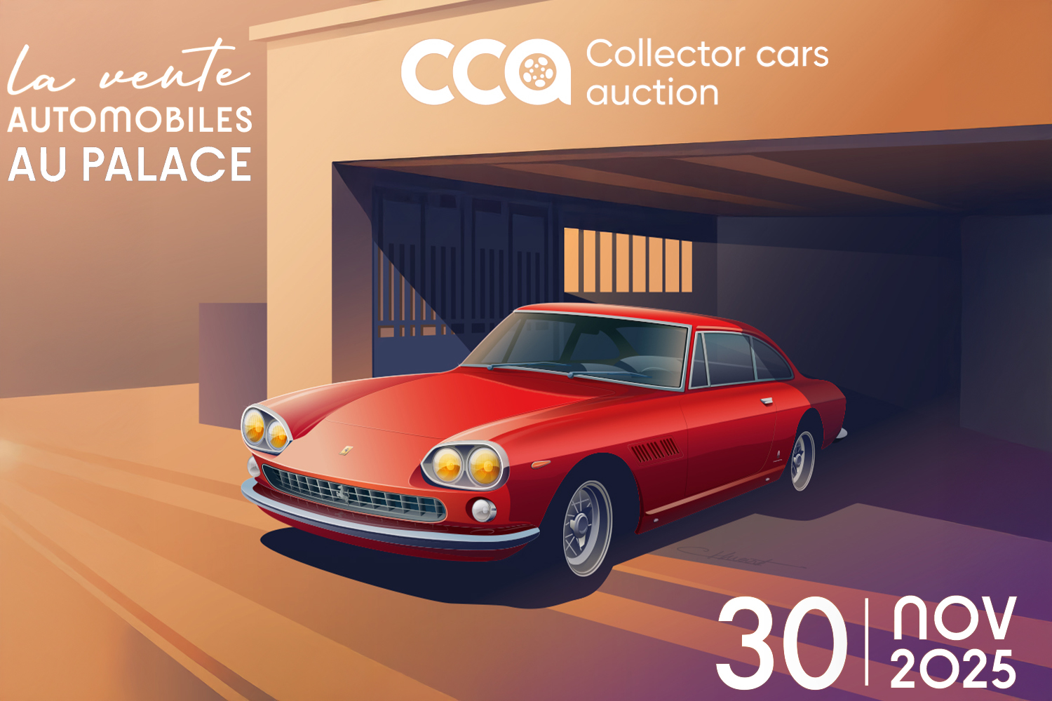 Beau catalogue pour la vente Automobiles au Palace de Collector Cars Auction