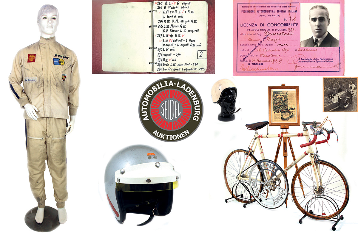 2500 lots d’Automobilia, dont la collection de Hans Herrmann, des vélos et des motos aux enchères en Allemagne