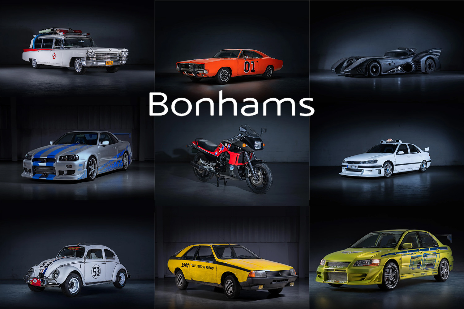 La Collection Movie Car Central sous le marteau de Bonhams