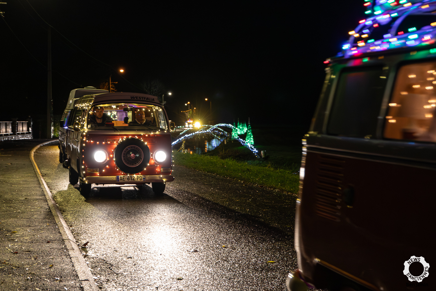 L’Auto Rétro Bray-sur-Seine fêtait Noël, en avance, à Vimpelles (77)