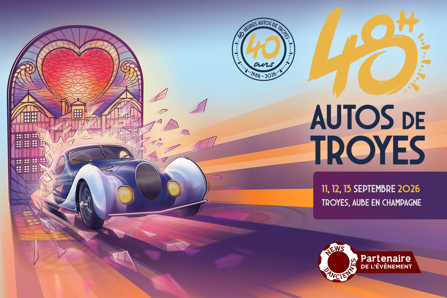 Les 48 Heures Automobiles de Troyes préparent leurs 40 ans