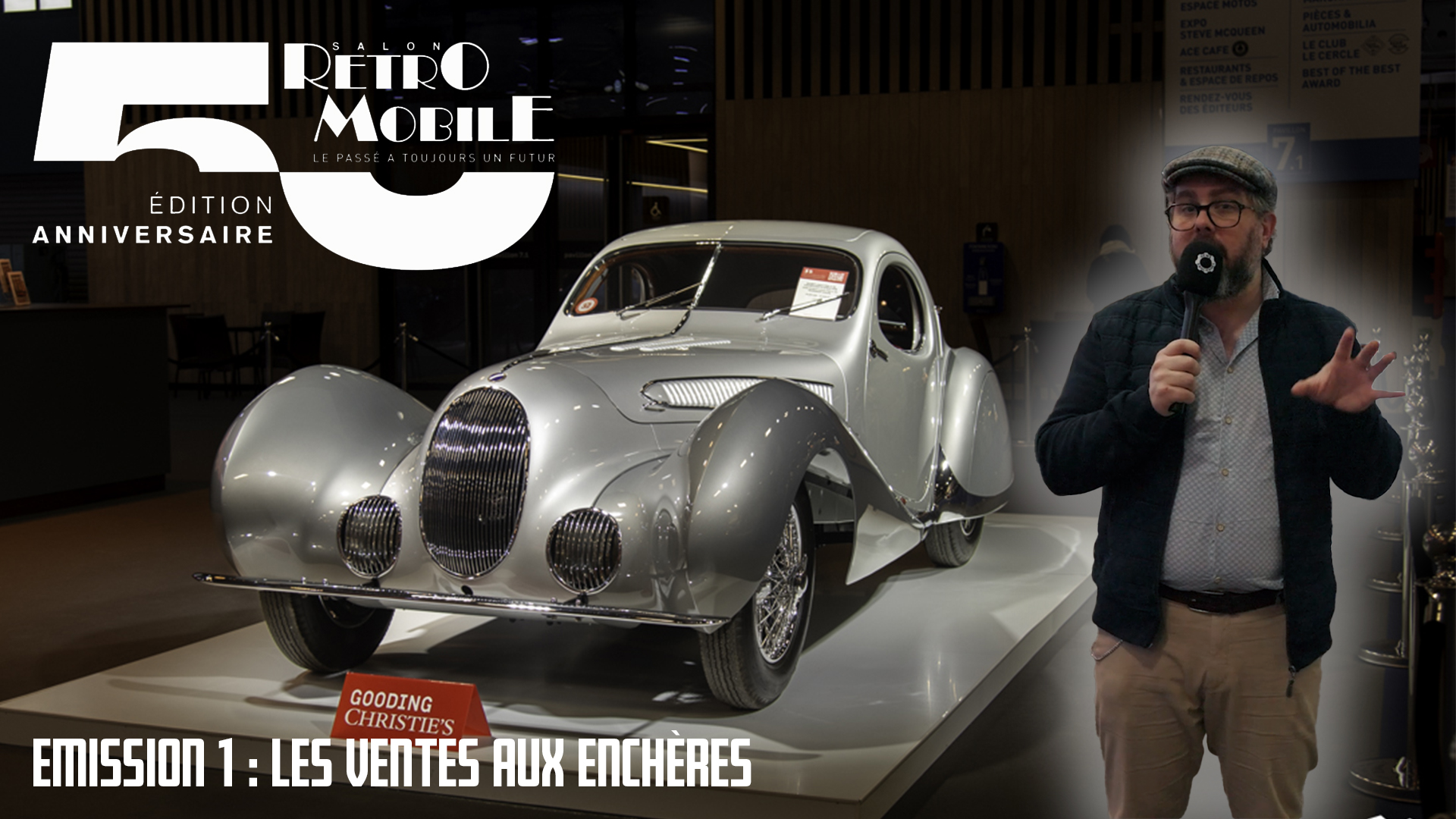 Rétromobile 2026, Jour 1, l’émission vidéo