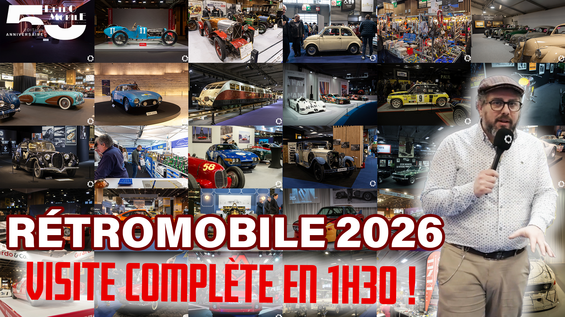 Rétromobile 2026 : la vidéo complète