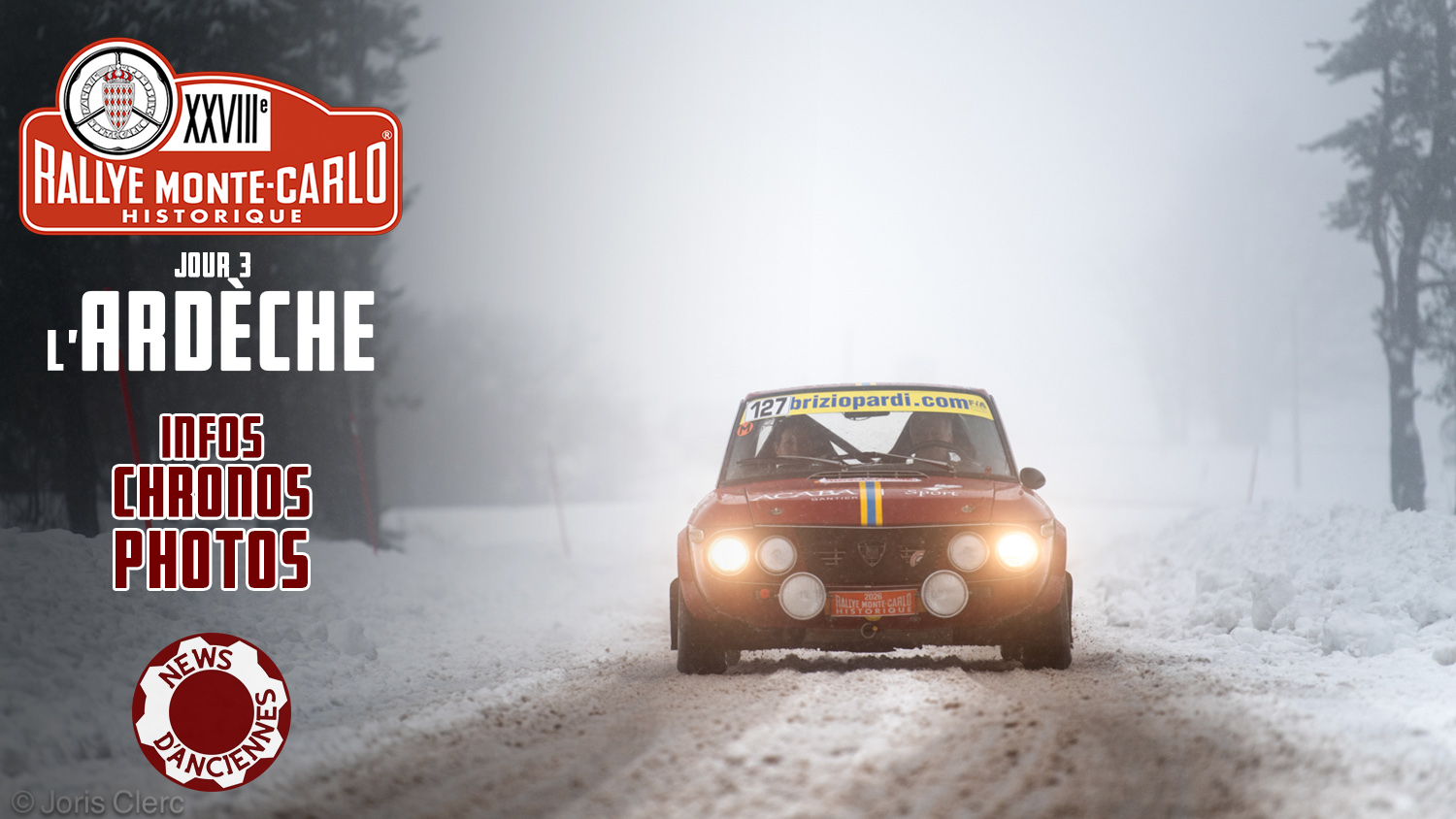 Rallye Monte-Carlo Historique 2026 : résultats de la deuxième journée
