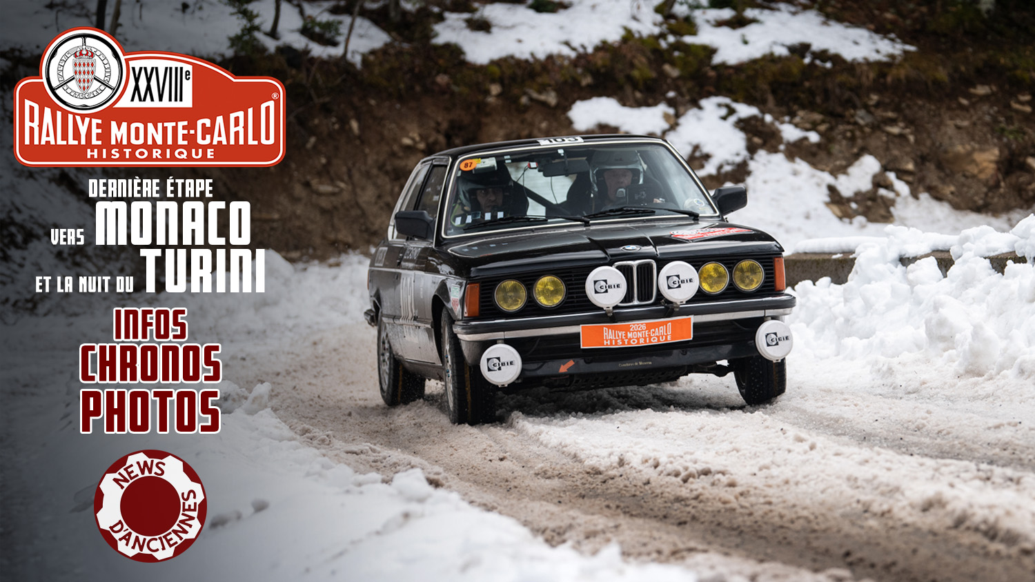 Rallye Monte-Carlo Historique 2026 : résultats de la dernière journée et classements finaux