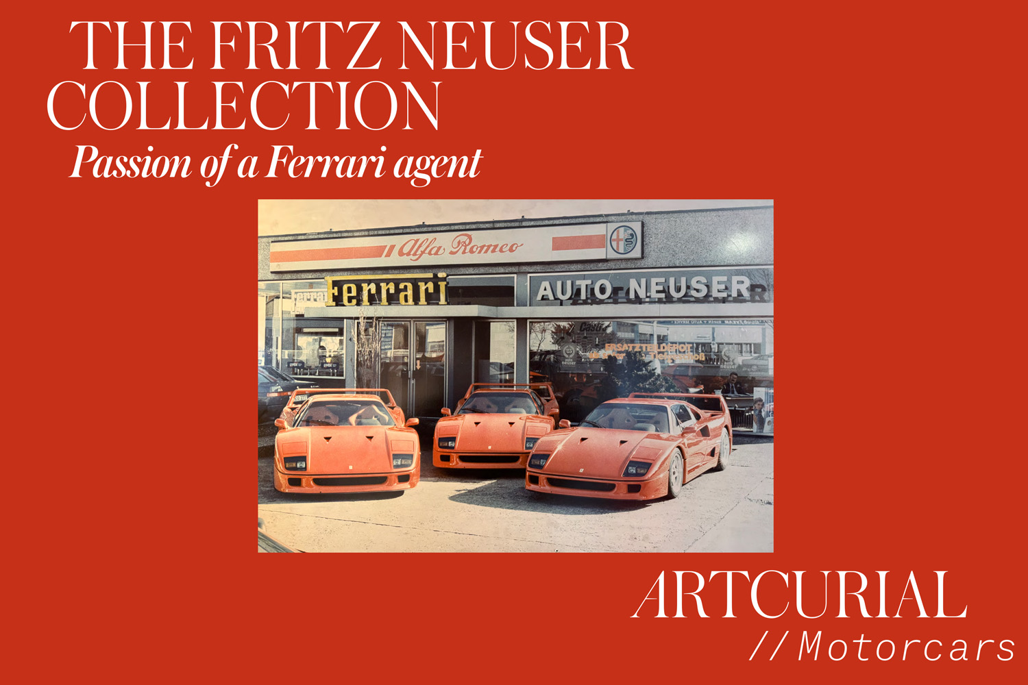La collection Fritz Neuser arrive sous le marteau d’Artcurial