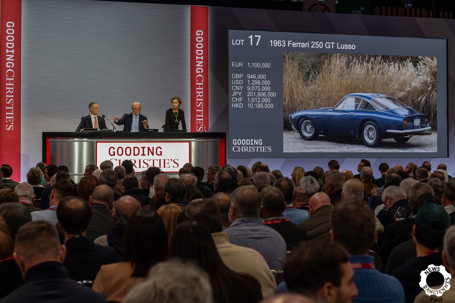 Les résultats de la vente Gooding Christie’s de Rétromobile 2026