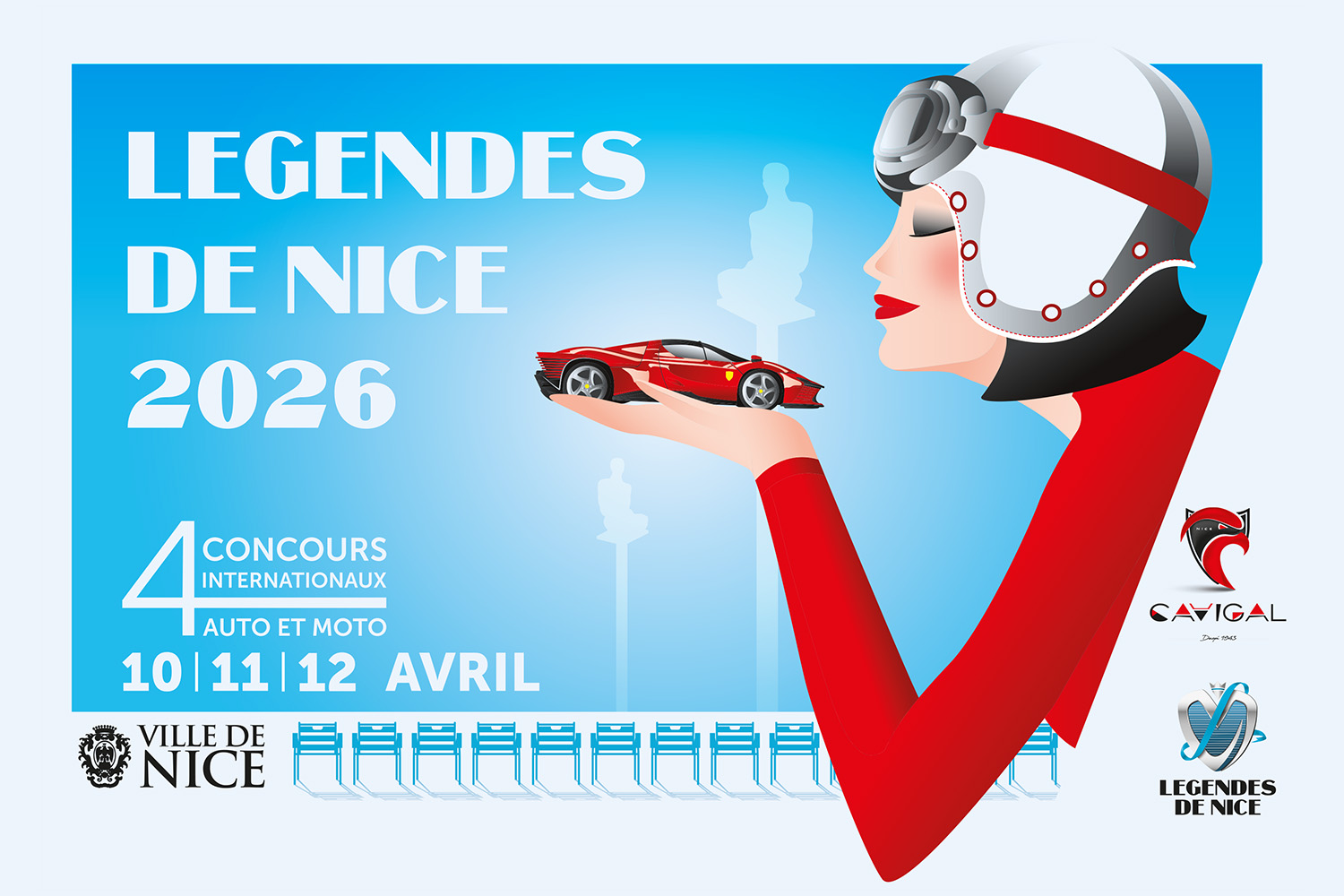Légendes de Nice 2026, quatre concours et un programme très riche !