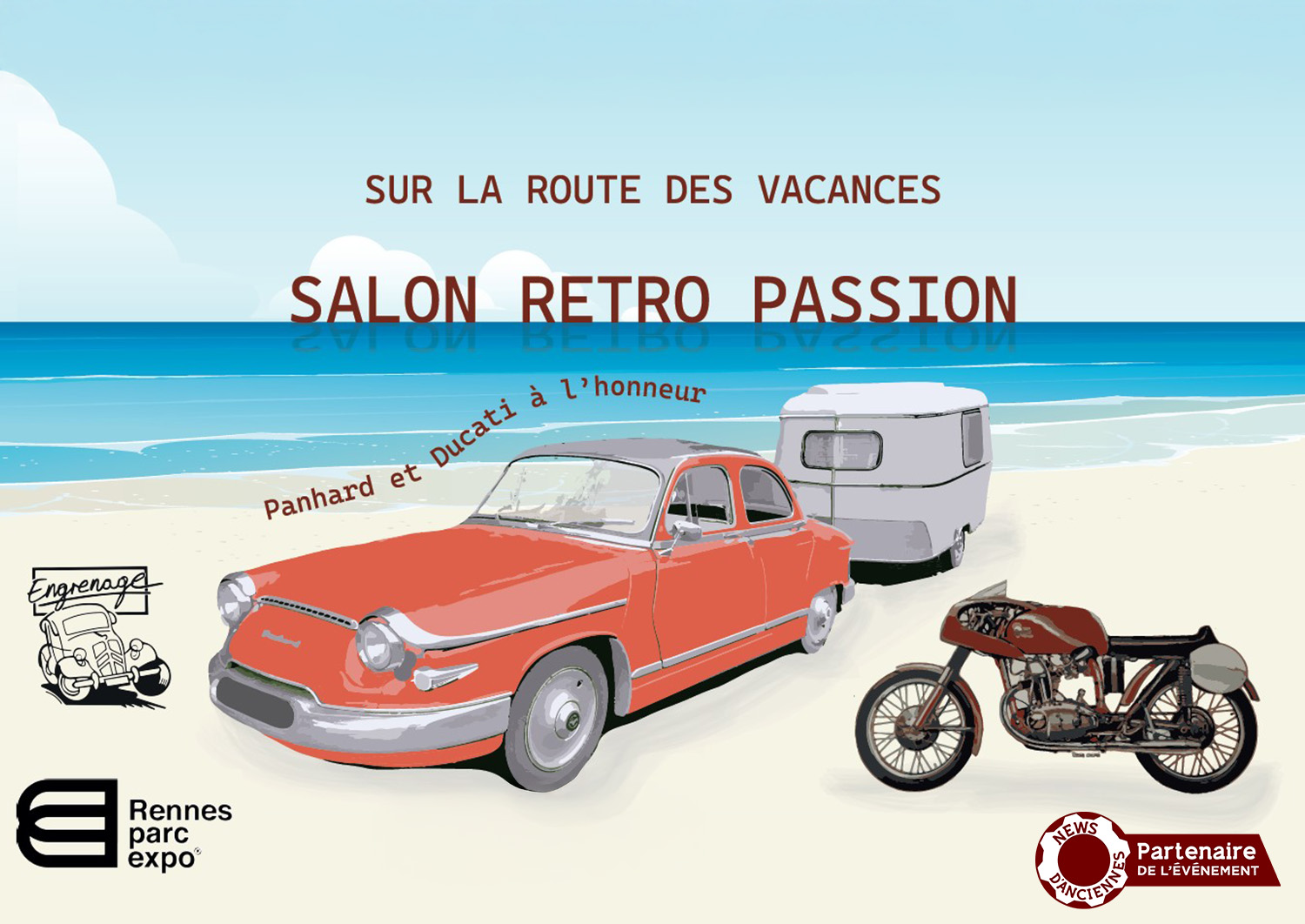 Le Salon Rétro Passion Rennes 2026 aura un goût de vacances