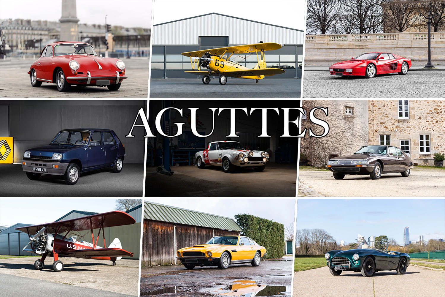 Sportives et… avions au catalogue de la vente de Printemps Aguttes