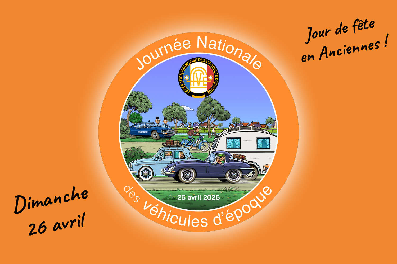La Journée Nationale des Véhicules d’Époque (JNVE) animera la France dans 15 jours