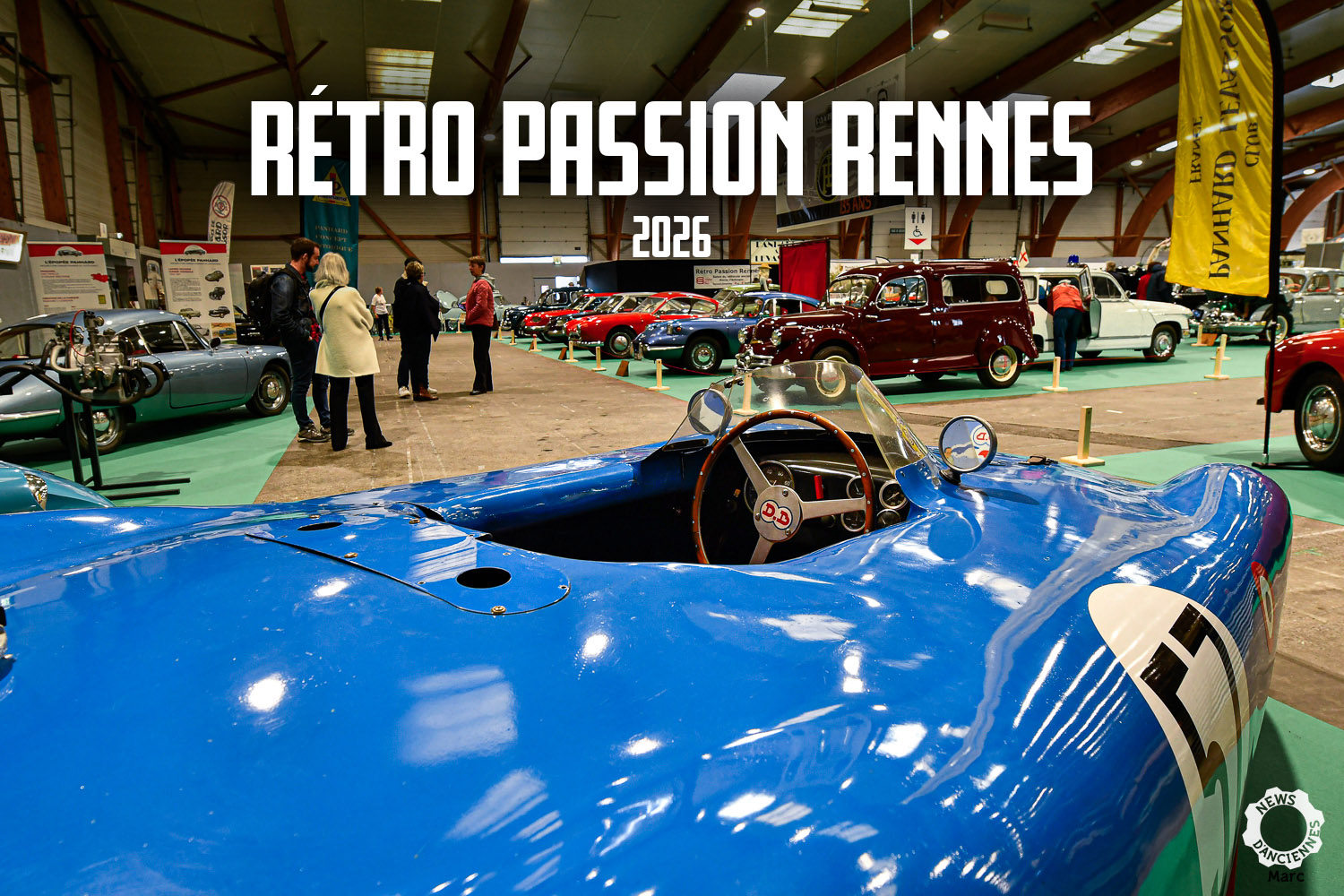 Rétro Passion Rennes 2026, des voitures, des motos, de la passion !