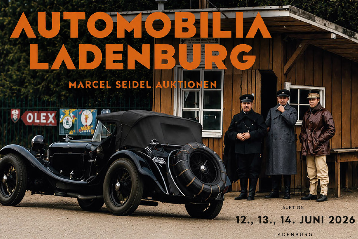 Mercedes, NART, vélos et trophées arrivent sous le marteau d’Automobilia Ladenburg