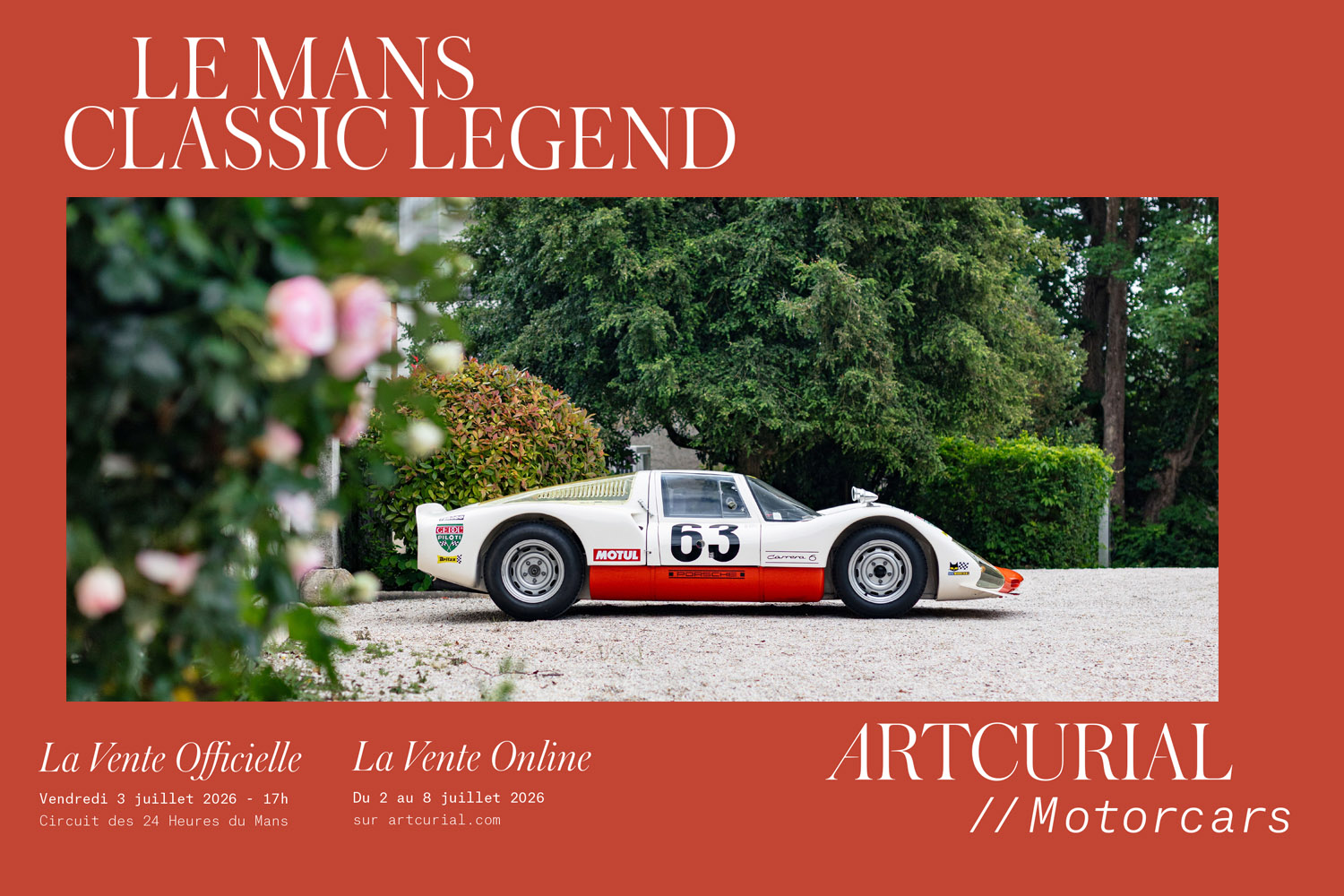 Le Mans Classic Legend, un catalogue iconique pour la vente Artcurial du Mans Classic