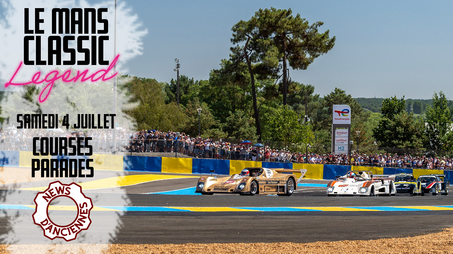 Le Mans Classic Legend : Samedi, les courses sont lancées !