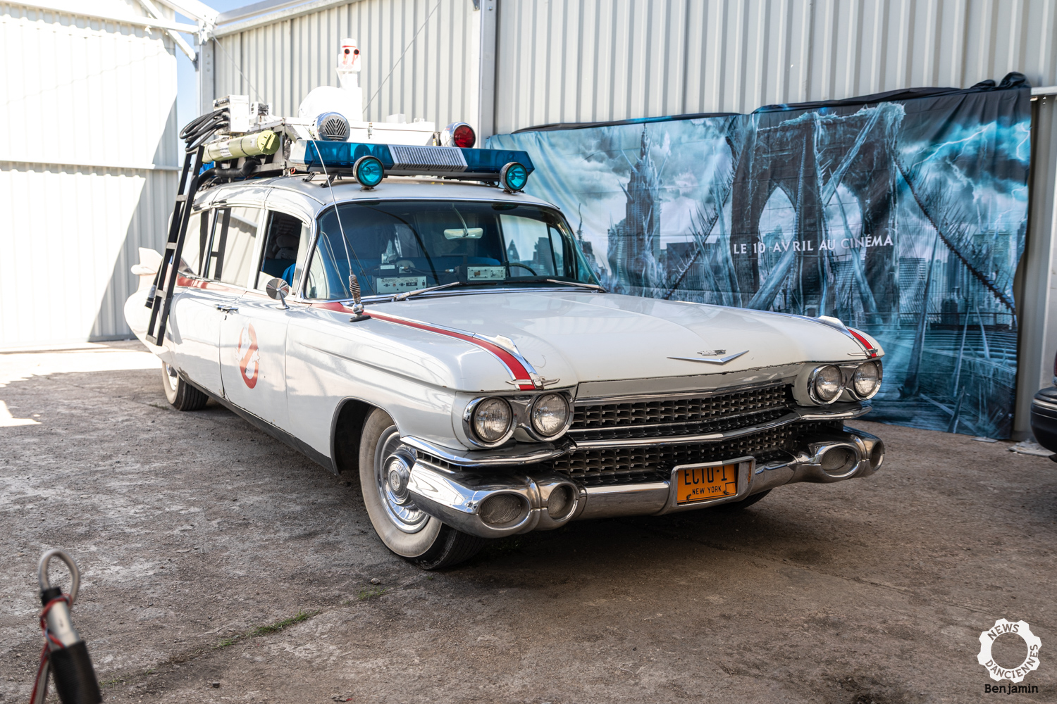 Casting d’Anciennes : la Cadillac Ambulance de 1959 Ecto-1 dans SOS Fantômes